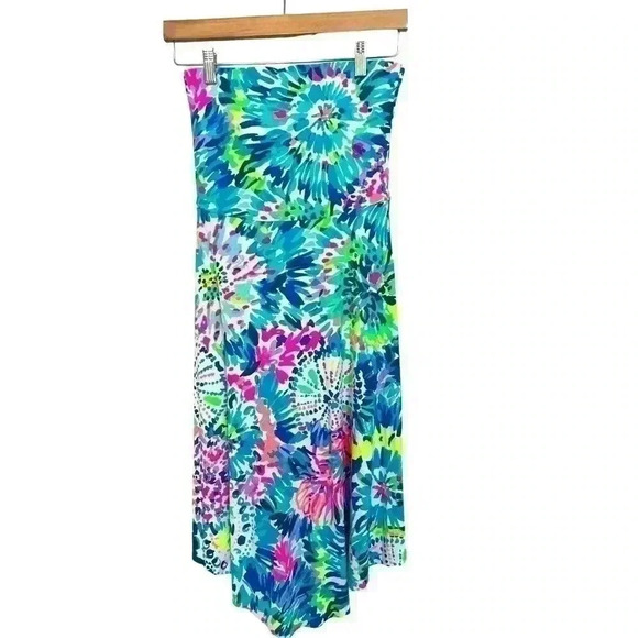 Lilly Pulitzer Loleta Strapless Dress. Size XS - Picture 6 of 11